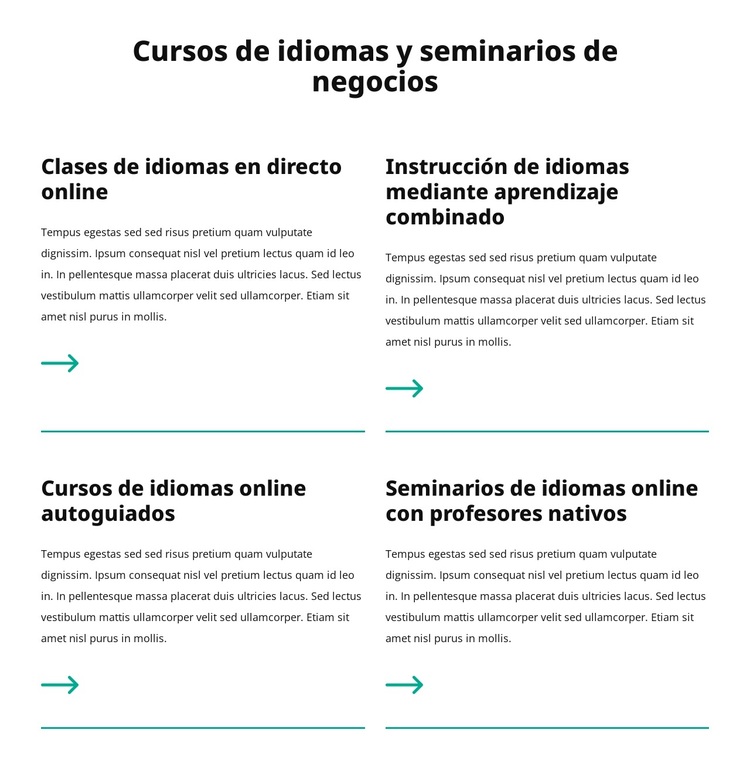 Seminarios de negocios Tema de WordPress