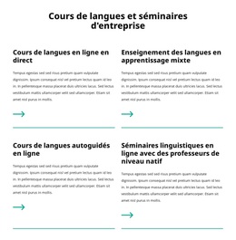 Séminaires D'Entreprise – Thème WordPress Facile À Utiliser