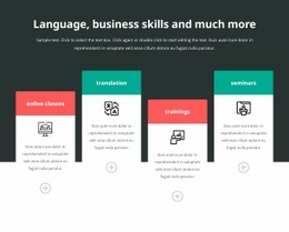Unlock your language potential - Html Code Example by Nicepage