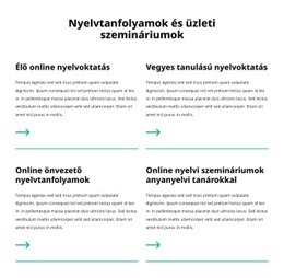 Üzleti Szemináriumok – Könnyen Használható WordPress Téma