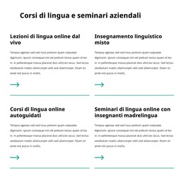 Seminari Aziendali - Modello Di Pagina Web HTML