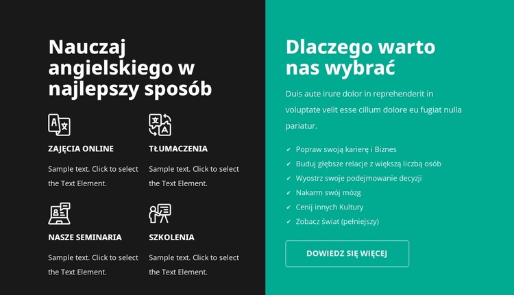 Kursy wysokiej jakości Motyw WordPress