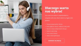 Szkoła Językowa - Szablon E-Commerce