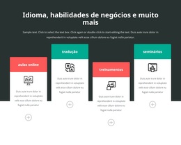 Desbloqueie Seu Potencial Linguístico - Modelo WordPress