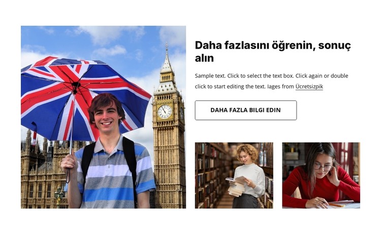 Yoğun dil kursları CSS Şablonu