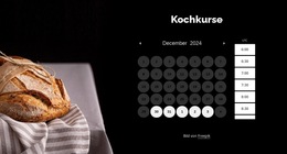 Design-Layout-Funktionalität Für Kochkurse In Berlin