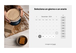 Layout Del Sito Web Per Prenota Il Tuo Prossimo Appuntamento