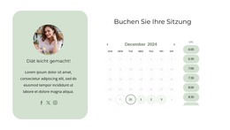 HTML-Website Für Buchen Sie Einen Anruf