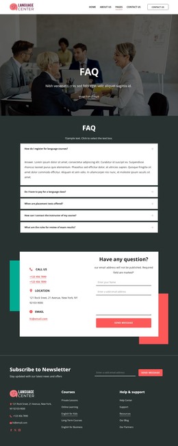 Unlock your language potential - WordPress Theme by Nicepage