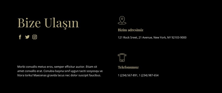 Yöneticilerimizle iletişime geçin Web sitesi tasarımı