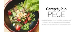 Péče O Čerstvé Potraviny – Šablona Návrhu Webu