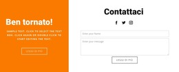 Ben Tornato - Codice Modello HTML