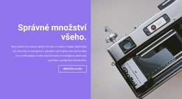 Šablona CSS Pro Kvalita Naší Práce