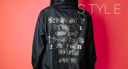 Kreativstes WordPress-Theme Für Jugendkleidung