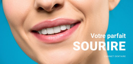 Disposition Du Site Web Pour Ton Beau Sourire