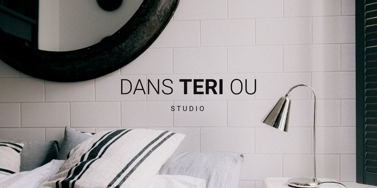 Studio de solutions d'intérieur Thème WordPress