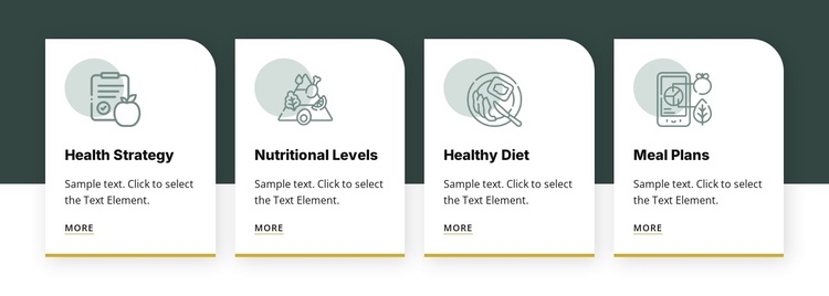 Food and nutrition Joomla Template