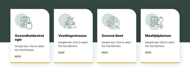 Voedsel en voeding WordPress-thema