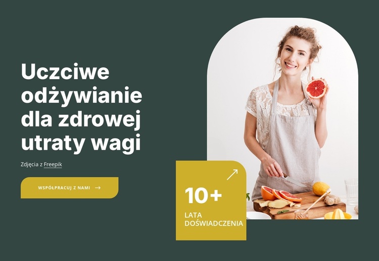 Programy żywieniowe Motyw WordPress