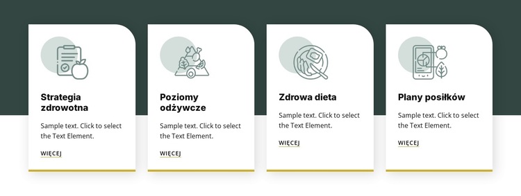 Żywność i żywienie Motyw WordPress