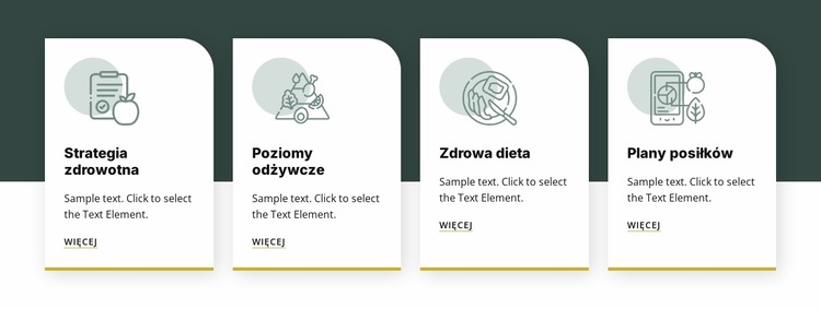 Żywność i żywienie Szablon Joomla