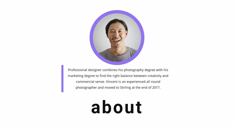 Integrated promotion Squarespace Template Alternative