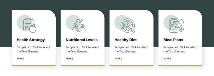 Food and nutrition Static Site Generator