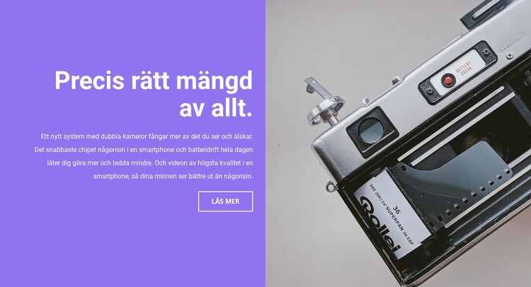 Kvaliteten på vårt arbete HTML-mall