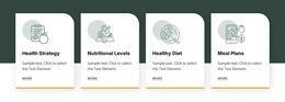 Free CSS For Food And Nutrition