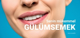 Güzel Gülüşün Için Çok Amaçlı Web Sitesi Tasarımı