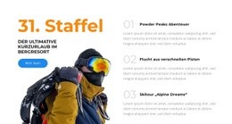 Skifahren, Entspannen, Wiederholen