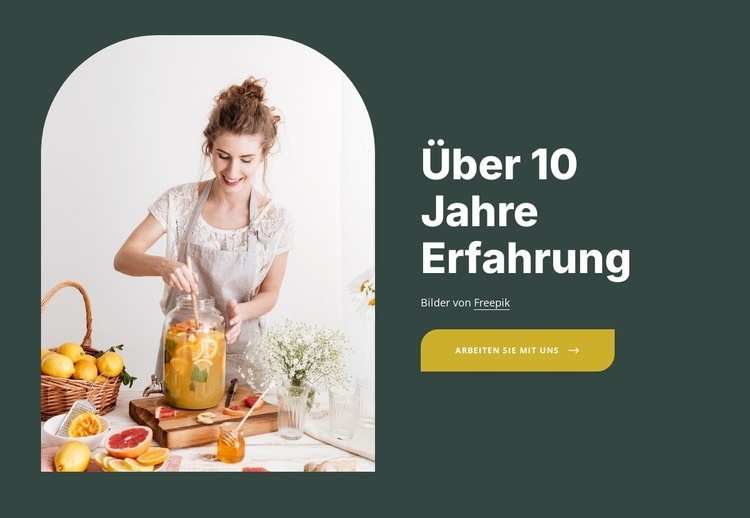 Zertifizierte Naturheilkundliche Ernährungsberaterin Website-Modell