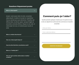 Consultation Nutritionnelle Personnalisée - Modèle De Site Web À Télécharger Gratuitement