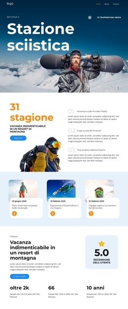 Esperienza Di Beatitudine In Montagna - Generatore Di Siti Web Reattivi