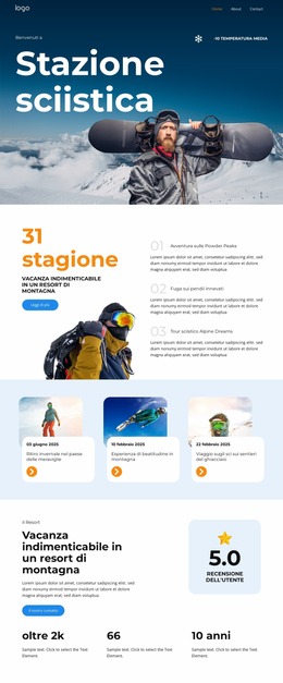 Esperienza Di Beatitudine In Montagna - Modello Joomla Multiuso