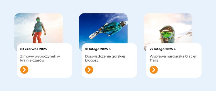 Najlepszy ośrodek górski Szablon CSS