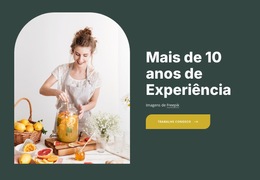 Nutricionista Naturopata Certificada - Tema Do Site Pronto