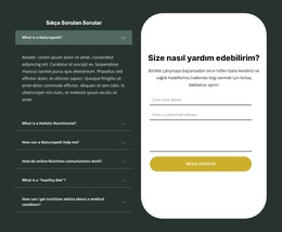 Kişisel Beslenme Danışmanlığı - Web Sitesi Şablonu Ücretsiz Indir