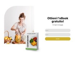 Fantastico Design Del Sito Web Per Ottieni L'Ebook Gratuito