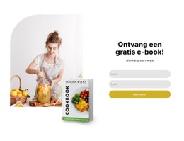 Paginawebsite Voor Ontvang Gratis E-Book