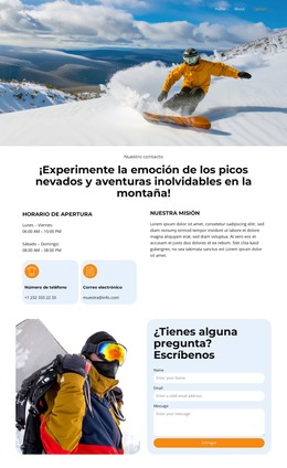 Conquista las pistas Plantillas HTML