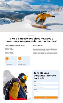 Conquiste as Encostas Temas WordPress