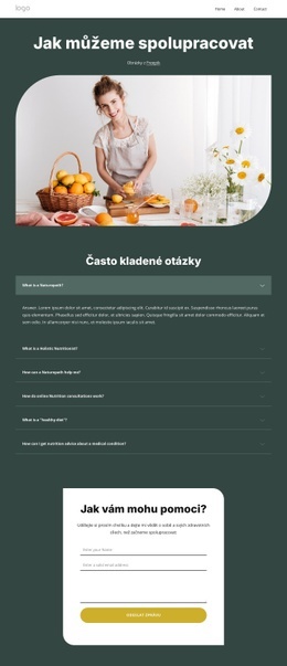 Často Kladené Otázky O Výživovém Koučování