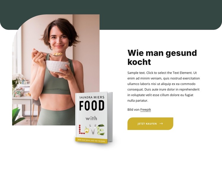 Grundlagen einer gesunden Ernährung CSS-Vorlage