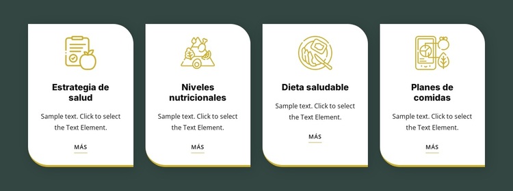 Alimentación y dieta saludable Tema de WordPress