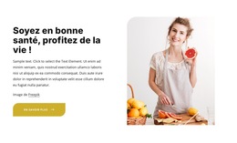 Manger Une Alimentation Saine Et Équilibrée