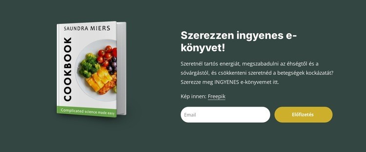 Diéta és táplálkozás ebook WordPress Téma