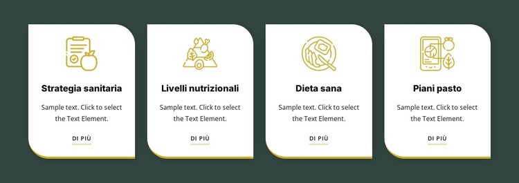 Alimentazione sana e dieta Tema WordPress