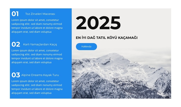 Alp Maceralarını Kovala Web Sitesi Şablonu