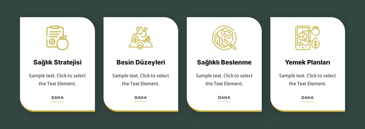 Sağlıklı beslenme ve diyet WordPress Teması